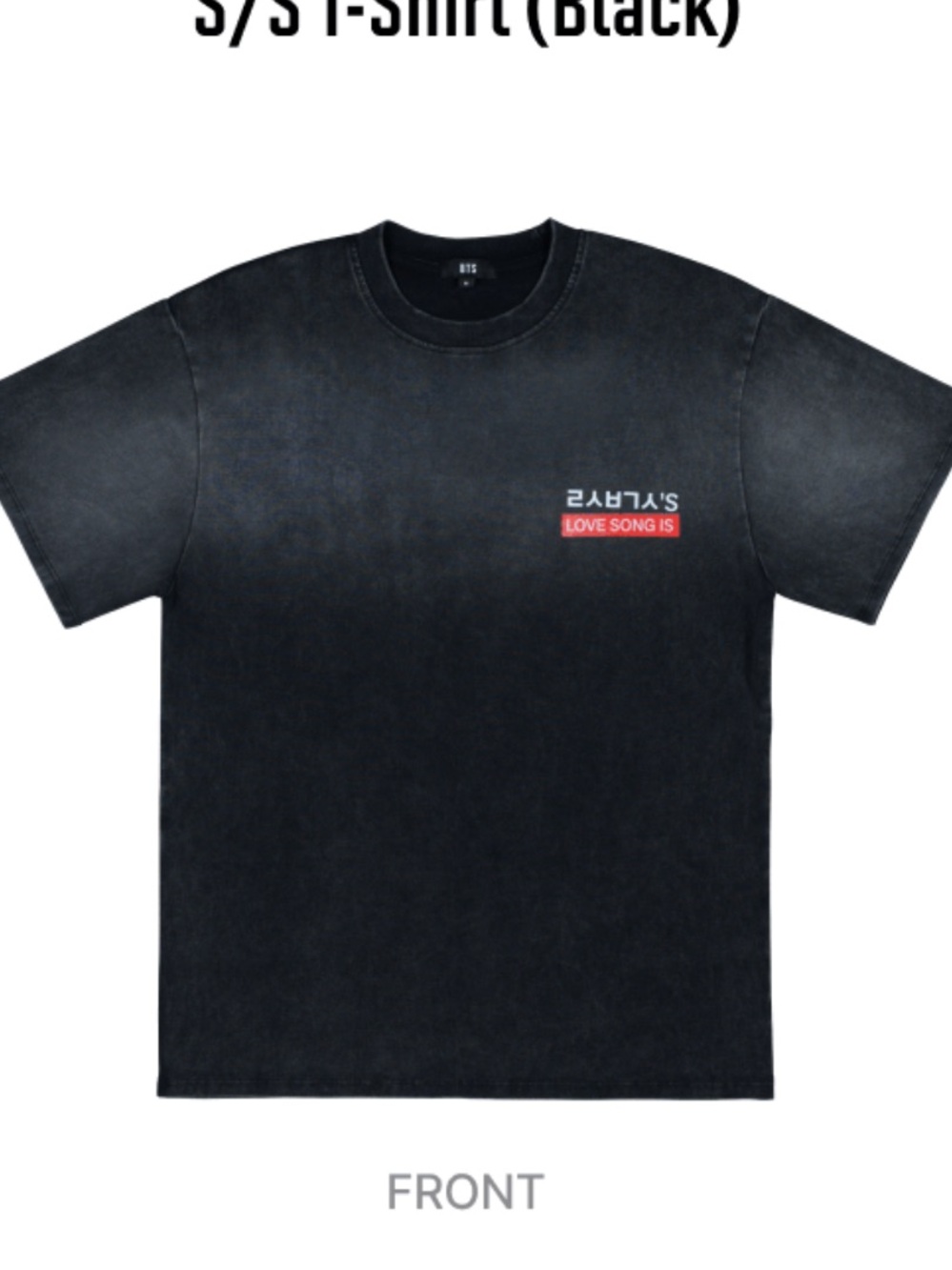NWT BTS Arirang Official Vegas Short Sleeve T-Shirt